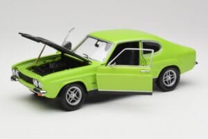 Ford Capri Mk1 RS 2600 Grön & Svart Minichamps 1:18 150089075 Metall — bild 2 av 8