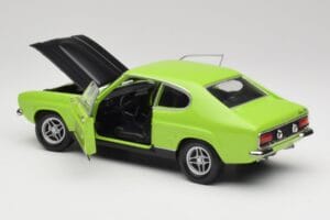 Ford Capri Mk1 RS 2600 Grön & Svart Minichamps 1:18 150089075 Metall — bild 5 av 8