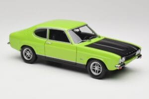 Ford Capri Mk1 RS 2600 Grön & Svart Minichamps 1:18 150089075 Metall — bild 6 av 8