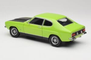 Ford Capri Mk1 RS 2600 Grön & Svart Minichamps 1:18 150089075 Metall — bild 7 av 8
