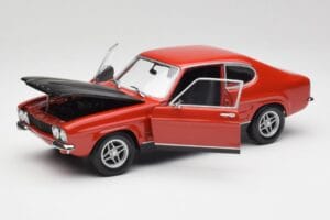 Ford Capri Mk1 RS 2600 Röd & Svart Minichamps 1:18 150089076 Metall — bild 2 av 8