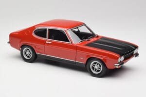 Ford Capri Mk1 RS 2600 Röd & Svart Minichamps 1:18 150089076 Metall — bild 6 av 8