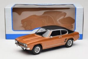 Ford Capri Mk1 GXL Brown Metallic MCG 1:18 MCG18537 Metall — bild 6 av 6