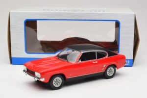 Ford Capri Mk1 Röd MCG 1:18 MCG18083 Metall — bild 6 av 6