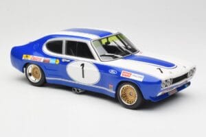 Ford Capri Mk1 RS 2600 #1 D. Glemser Ford Deutschland Winner Brno ETCC 1972 Minichamps 1:18 155728501 Metall — bild 4 av 6