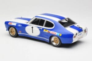 Ford Capri Mk1 RS 2600 #1 D. Glemser Ford Deutschland Winner Brno ETCC 1972 Minichamps 1:18 155728501 Metall — bild 5 av 6