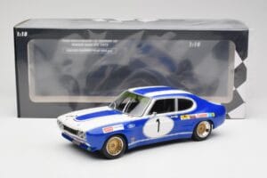 Ford Capri Mk1 RS 2600 #1 D. Glemser Ford Deutschland Winner Brno ETCC 1972 Minichamps 1:18 155728501 Metall — bild 6 av 6