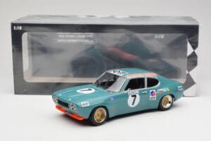 Ford Capri Mk1 RS 2600 #7 J. Stewart / F. Cevert Ford Köln 6 Hours of Paul Ricard 1972 Minichamps 1:18 155728507 Metall — bild 6 av 6