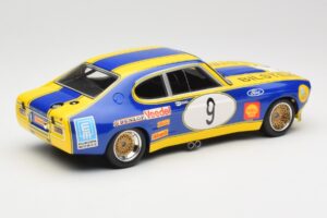 Ford Capri Mk1 RS 2600 #9 K. Fritzinger / H. Heyer Team Europa Möbel 6 Hours of Nürburgring ETCC 1973 Minichamps 1:18 1557385 — bild 2 av 6