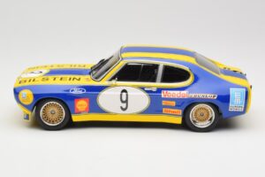 Ford Capri Mk1 RS 2600 #9 K. Fritzinger / H. Heyer Team Europa Möbel 6 Hours of Nürburgring ETCC 1973 Minichamps 1:18 1557385 — bild 3 av 6