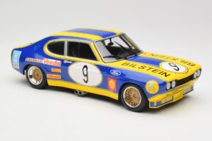 Ford Capri Mk1 RS 2600 #9 K. Fritzinger / H. Heyer Team Europa Möbel 6 Hours of Nürburgring ETCC 1973 Minichamps 1:18 1557385 — bild 4 av 6