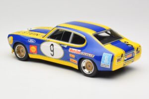 Ford Capri Mk1 RS 2600 #9 K. Fritzinger / H. Heyer Team Europa Möbel 6 Hours of Nürburgring ETCC 1973 Minichamps 1:18 1557385 — bild 5 av 6