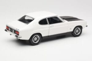 Ford Capri Mk1 RS 2600 Vit Svart Minichamps 1:18 150089078 Metall — bild 3 av 8