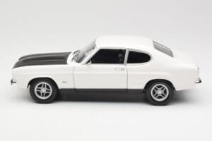 Ford Capri Mk1 RS 2600 Vit Svart Minichamps 1:18 150089078 Metall — bild 4 av 8
