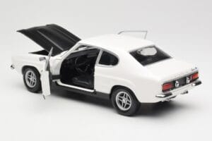 Ford Capri Mk1 RS 2600 Vit Svart Minichamps 1:18 150089078 Metall — bild 5 av 8