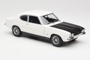 Ford Capri Mk1 RS 2600 Vit Svart Minichamps 1:18 150089078 Metall — bild 6 av 8