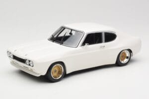 Ford Capri Mk1 RS 2600 Vit Minichamps 1:18 155708500 Metall