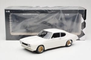 Ford Capri Mk1 RS 2600 Vit Minichamps 1:18 155708500 Metall — bild 6 av 6
