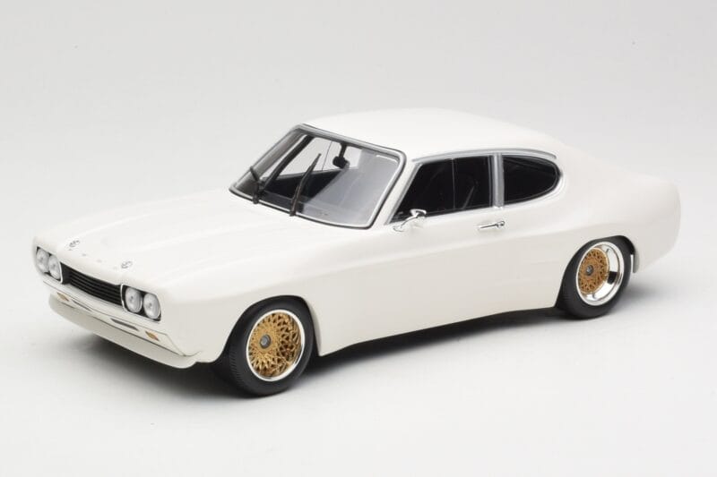 Ford Capri Mk1 RS 2600 Vit Minichamps 1:18 155708500 Metall