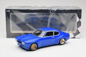 Ford Capri Mk1 RS2600 Blå Minichamps 1:18 155708501 Metall — bild 6 av 6