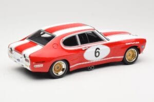 Ford Capri RS2600 Ford Tuning Siegen #6 Weiss / K. Ludwig 6 Hours Nurburgring 1973 Minichamps 1:18 155738506 Metall — bild 2 av 6