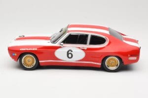 Ford Capri RS2600 Ford Tuning Siegen #6 Weiss / K. Ludwig 6 Hours Nurburgring 1973 Minichamps 1:18 155738506 Metall — bild 3 av 6
