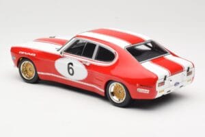 Ford Capri RS2600 Ford Tuning Siegen #6 Weiss / K. Ludwig 6 Hours Nurburgring 1973 Minichamps 1:18 155738506 Metall — bild 5 av 6