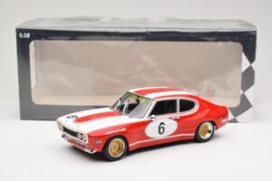 Ford Capri RS2600 Ford Tuning Siegen #6 Weiss / K. Ludwig 6 Hours Nurburgring 1973 Minichamps 1:18 155738506 Metall — bild 6 av 6