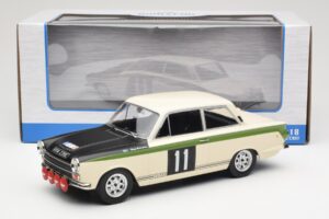 Ford Cortina Lotus #11 B. Soderström / G. Palm RAC Rally 1966 MCG 1:18 MCG18435R Metall — bild 6 av 6