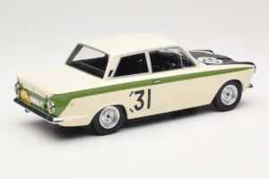 Ford Cortina Lotus #31 J. Ickx / G. Staepelaere Marathon de la Route 1966 MCG 1:18 MCG18436R Metall — bild 2 av 6