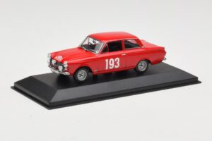 Ford Cortina Mk I #193 Rally Monte Carlo 1963 Minichamps 1:43 400638293 Metall — bild 2 av 4