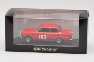 Ford Cortina Mk I #193 Rally Monte Carlo 1963 Minichamps 1:43 400638293 Metall — bild 4 av 4