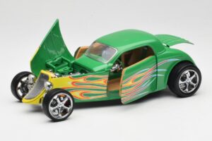 Ford Coupe Grön med Eld Road Signature 1:18 30109 Metall — bild 2 av 8