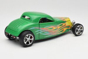 Ford Coupe Grön med Eld Road Signature 1:18 30109 Metall — bild 3 av 8