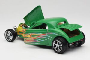 Ford Coupe Grön med Eld Road Signature 1:18 30109 Metall — bild 5 av 8