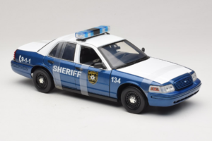 Ford Crown Victoria Police Interceptor The Walking Dead Greenlight 1:18 12957 Metall — bild 4 av 6