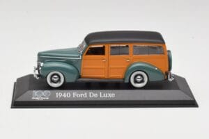 Ford Deluxe Woody Forest Grön Minichamps 1:43 FORD20002 Metall