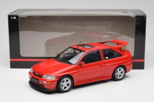 Ford Escort RS Cosworth Radiant Röd Minichamps 1:18 150089021 Metall — bild 8 av 8