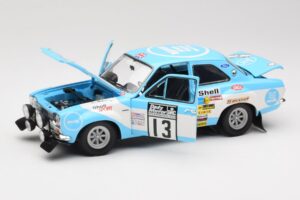 Ford Escort RS1600 #13 T. Makinen RAC Rally Winner 1973 Minichamps 1:18 100738113 Metall — bild 2 av 8