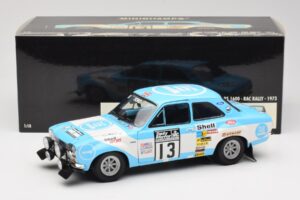 Ford Escort RS1600 #13 T. Makinen RAC Rally Winner 1973 Minichamps 1:18 100738113 Metall — bild 8 av 8