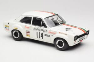 Ford Escort RS1600 #114 J. Fitzpatrick Team Broadspeed Castrol Race of Champions 1971 Minichamps 1:18 100718114 Metall — bild 6 av 8