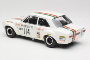 Ford Escort RS1600 #114 J. Fitzpatrick Team Broadspeed Castrol Race of Champions 1971 Minichamps 1:18 100718114 Metall — bild 7 av 8