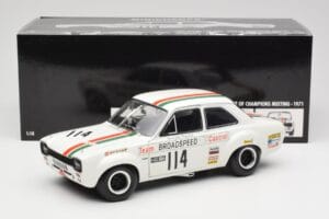 Ford Escort RS1600 #114 J. Fitzpatrick Team Broadspeed Castrol Race of Champions 1971 Minichamps 1:18 100718114 Metall — bild 8 av 8