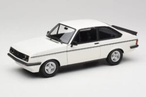 Ford Escort Mk2 RS 2000 LHD Vit Minichamps 1:18 150084300 Metall