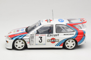 Ford Escort RS Cosworth Martini #3 1000 Miglia 1995 UT Models 1:18 39550 Metall — bild 4 av 8