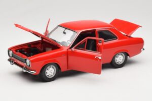 Ford Escort Mk1 Street Röd Minichamps 1:18 100081001 Metall — bild 2 av 8