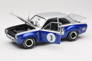 Ford Escort Mk1 Twin Cam #3 ADAC 500 km Nurburgring ETCC 1968 Minichamps 1:18 100688193 Metall — bild 2 av 8