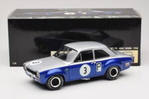 Ford Escort Mk1 Twin Cam #3 ADAC 500 km Nurburgring ETCC 1968 Minichamps 1:18 100688193 Metall — bild 8 av 8