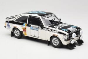 Ford Escort Mk2 RS 1800 #1 T. Mäkinen / H. Liddon Allied Polymer Group Winners Lombard RAC Rally 1975 Minichamps 1:18 1557587 — bild 4 av 6