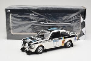 Ford Escort Mk2 RS 1800 #1 T. Mäkinen / H. Liddon Allied Polymer Group Winners Lombard RAC Rally 1975 Minichamps 1:18 1557587 — bild 6 av 6